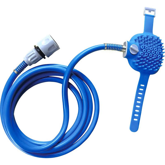 High-Pressure Sprayer Dog Shower Gun Adjustable Pet Wash Cleaning Bath Water Foam Soap Sprayer Dog Clean Massager Shower Tool
